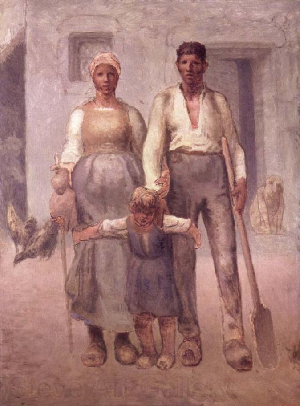 Jean Francois Millet The Peasant Family France oil painting art